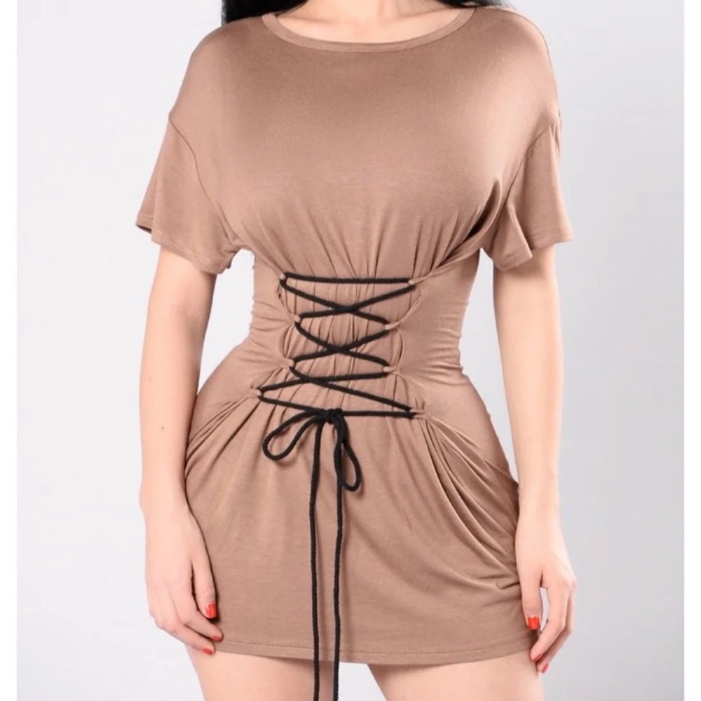SOLD Mocha tunic dress